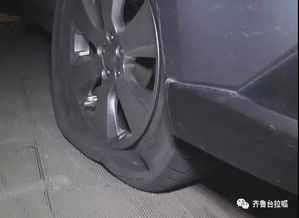 路遇濟南交警查酒駕男子強行闖關 后輪扎著破胎器躲在小區